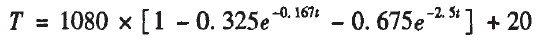 碳?xì)鋾r(shí)間一溫度曲線表達(dá)式